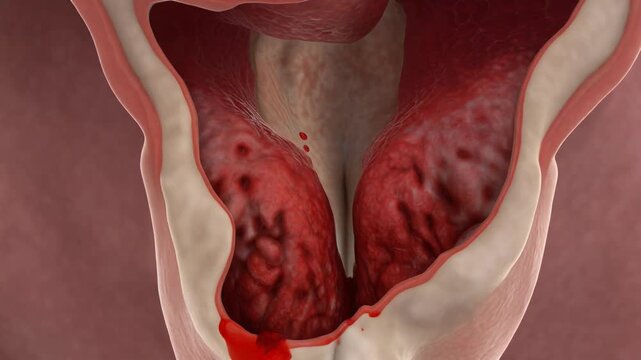 Cinematic 3D Animation of Placenta Previa - Low-Lying Placenta in the Uterus