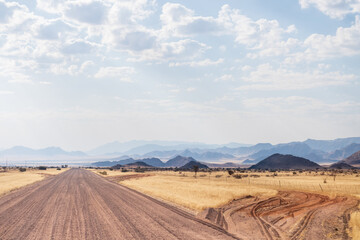 Landscape shot of the desert of Southern Namibia.