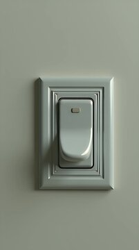 A power switch left halfway between on and off