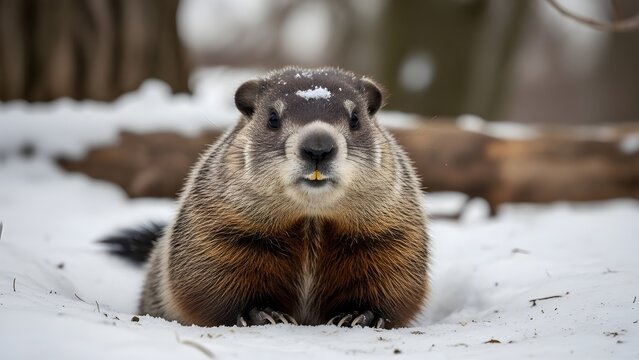 Groundhog day forecast furry weather predictor emerges