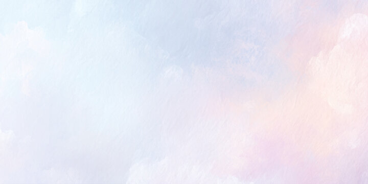 A soft pastel watercolor wash blends shades of lavender rose and cream creating a dreamy and ethereal background texture