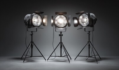 Professional Studio Lighting Setup for Media Production and Photography Needs