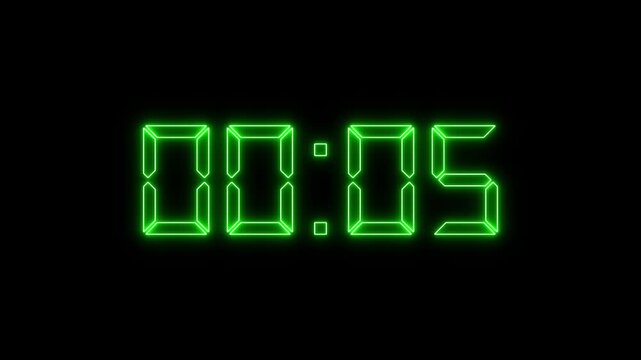 Countdown 1 minute with a dramatic ticking clock, game development, or intense marketing campaigns.1 Minutes Countdown 60 Seconds Counter from 0 to 60