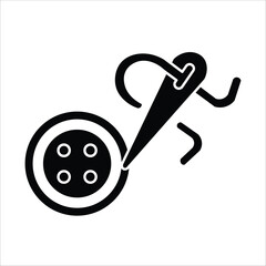 button icons. simple solid vector illustration