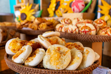 A variety of bakeries in Da Nang, Vietnam
