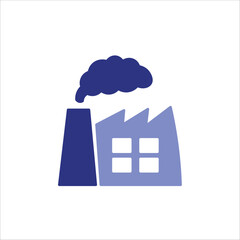 production icons. simple colored vector illustration