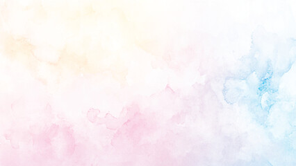 pink soft color stains and splashes, pink texture with clouds and grunge white stains, watercolor stain of pink paint with washes of watercolor.