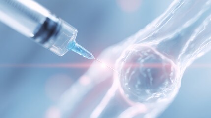 Stem Cell Injection into Knee Joint for Advanced Tissue Regeneration Concept