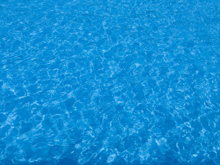 surface of water, blue wave background