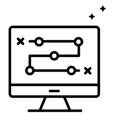 Digital Strategy Icon