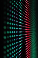 Close Up LED Videowall Pixel Pattern with RGB Digital Display Texture