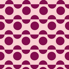 pink circle pattern