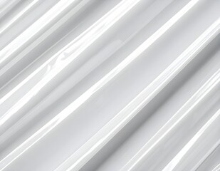 Obraz premium Abstract white wavy background with diagonal lines and smooth texture, ideal for modern design