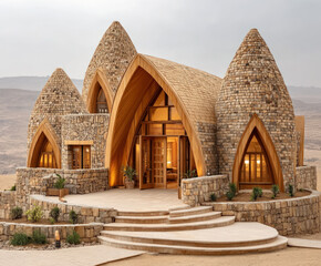 Traditional hammam building