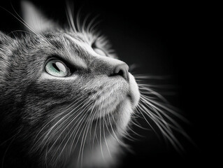 Tuxedo cat black and white