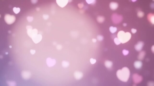 pink bokeh love background