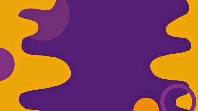 Modern Fluid Motion Graphic with Dynamic Organic Shapes and Lines