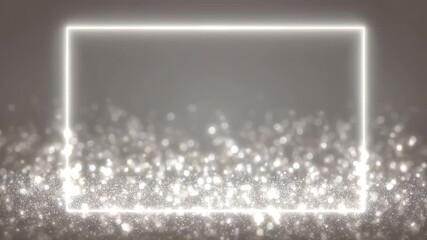 abstract light background, silver white bokeh background - Powered by Adobe