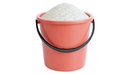 Coral Bucket Full of Sand