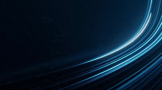 Observing Dynamic Light Trails in Dark Abstract Background