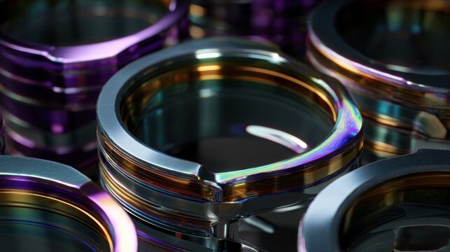 piston rings vibration flutter visualization at high rpm