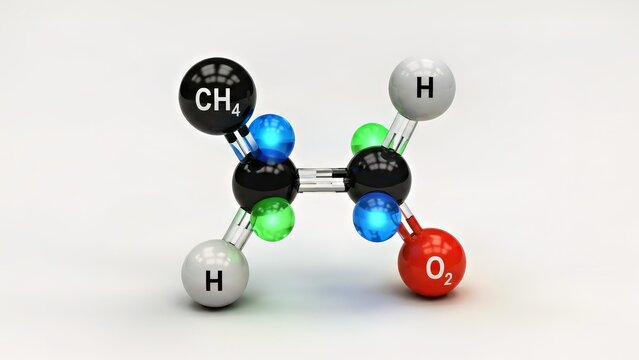 3d Organic Chemistry Molecule Model Ethanol and Water With Ch4 Methane and O2 Labels.jpg