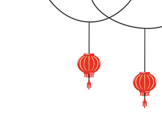 Chinese New Year Hanging Lantern