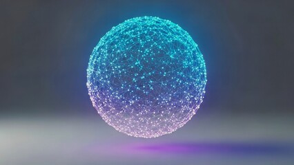 Global Network Connection Digital Technology Abstract Data Sphere Futuristic Design.jpg