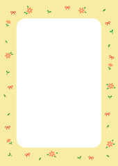 Vector illustration of spring plants.