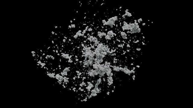 Six-seven turns to snow wave