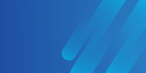 Abstract blue background with diagonal lines. Dynamic shapes composition.