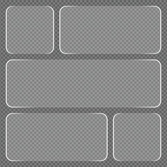 Transparent Frame Collection for Design and Layout Templates