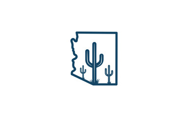 Arizona logo vector icon element and template for company
