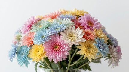 Vibrant chrysanthemum bouquet