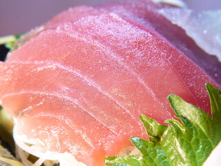 マグロの刺身