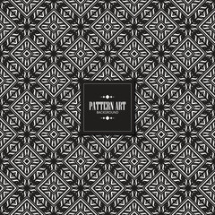 Seamless Ornamental Symmetric Pattern Illustration Repeating Shape Decoration Textile