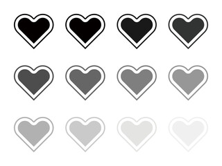 いろいろハートセット13