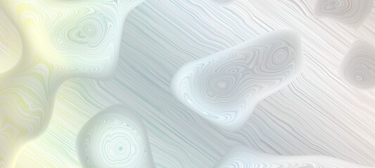 Abstract inconspicuous header with elegant abstract waves illustration with beige gray, teal blue and light slate gray