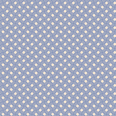 Mid Century Modern Geometric Circle Seamless Pattern