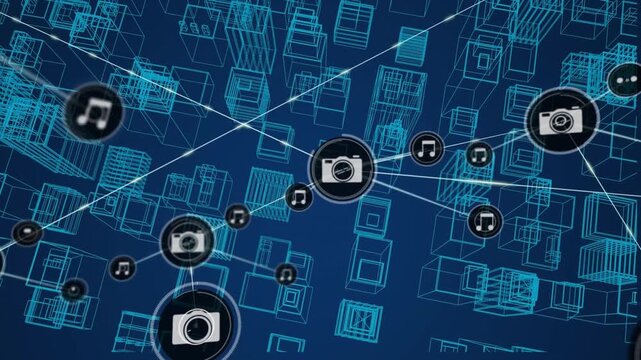 The blueprint is a close-up against a green screen with a white background and gray gradient