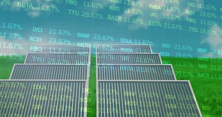 Animation of data processing over binary coding - Powered by Adobe