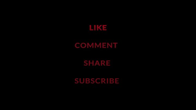 Engage with content by liking, commenting, sharing and subscribing for more updates on various topics and activities