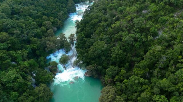 Explore micos waterfalls in ciudad valles huasteca potosina san luis potosi mexico