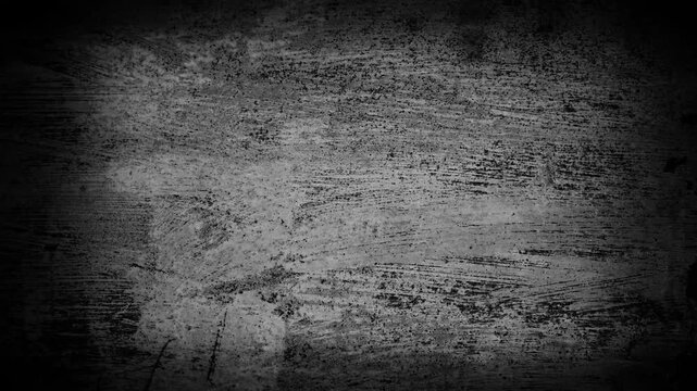 Grunge background with grunge effect. Old damaged scratched wooden bord. Retro vintage background with black frame.