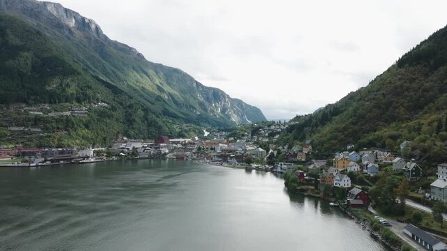 The Norwegian town of Odda