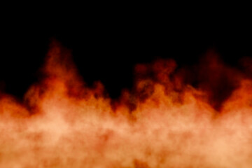 燃えさかる赤い炎のCG画像 © 木村　亨