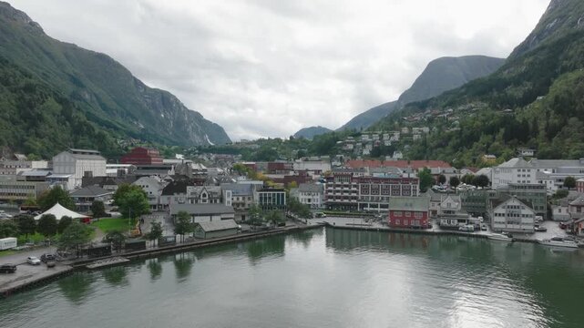 The Norwegian town of Odda