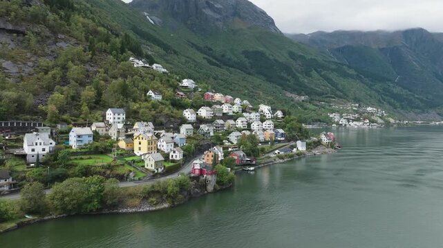 The Norwegian town of Odda