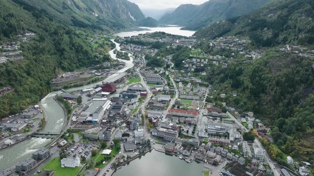 The Norwegian town of Odda