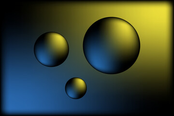 Background image texter design idea